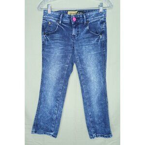 Edwin Something Vienus Capri Jeans Denim Japan Women's Size Small Actual 26x21